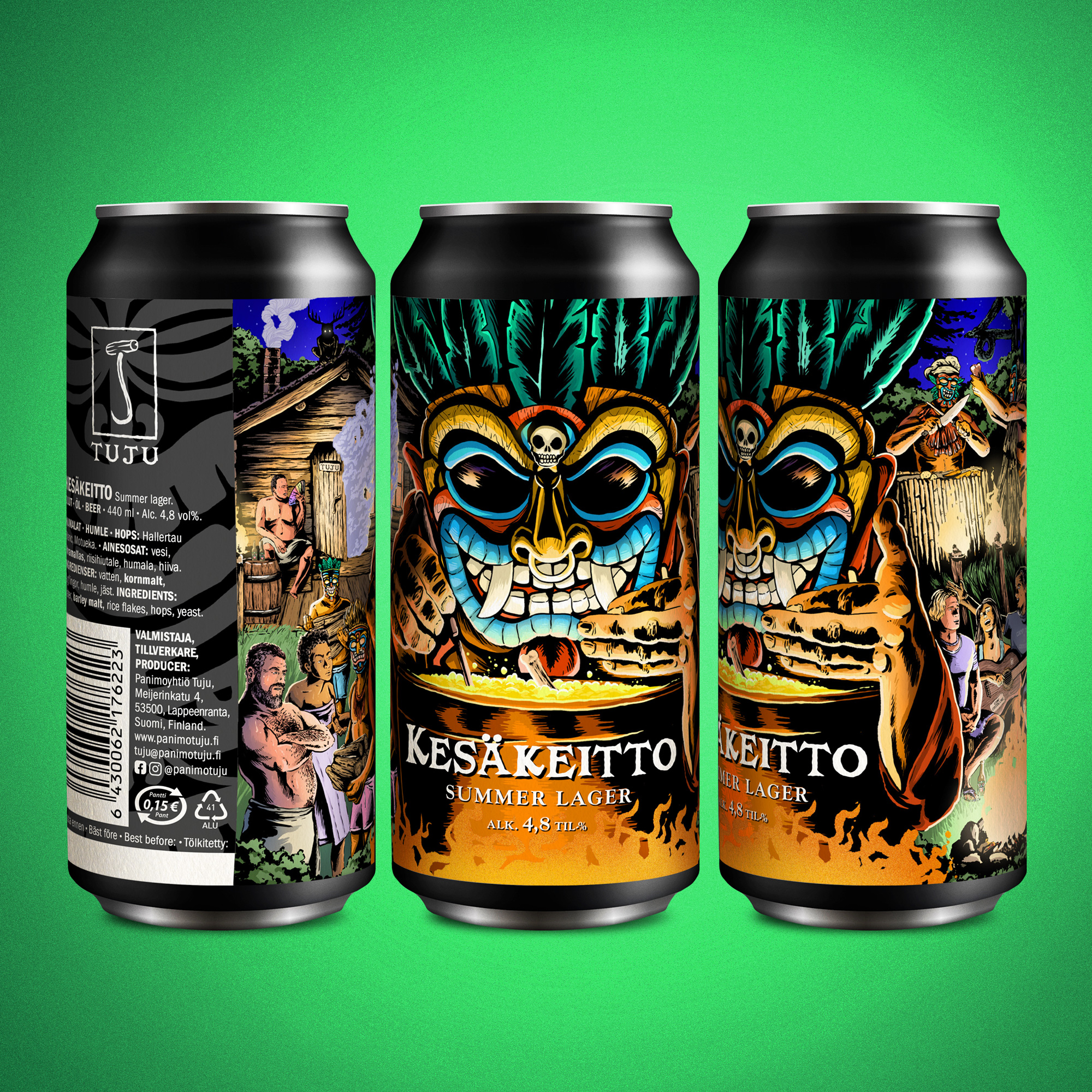 ***SAATAVILLA YMPÄRI SUOMEN***🥣🥄Kesäkeitto 4,8% | Summer lager🥣🥄Vihaajat vihaavat, mutta kuka nyt tätä vihaisi? Tässä on Kesäkeitto joka maistuu jokaiselle täysi-ikäiselle, oli koulumuistot mitä vain! Tässä sopassa on yhteisuintireissulla monenmoista makumaailmaa, siitä pitää huolen Hallertau Blanc- ja Motueka-humalat.Alkupalana kepeää marjaisuutta, jossa hentoa karviaista, ruohoisuutta ja yrttisyyttä, kun pääruokana sitrussilppua, josta mukaan mojitomaista limeä ja trooppista hedelmää! Tämä kaikki nivoituu rapsakkaaseen, raikkaaseen ja ennen kaikkea helposti juotavaan makeanmaltaiseen runkoon.Todellinen janonsammuttaja, joka on saatavilla kaupoista kautta maan sekä siisteistä ravintoloista!Ravintolat ja vähittäismyyjät:💌 tuju@panimotuju.fi🐦 @juomatalo_pikkulintu🔗 @@suppilog.fi