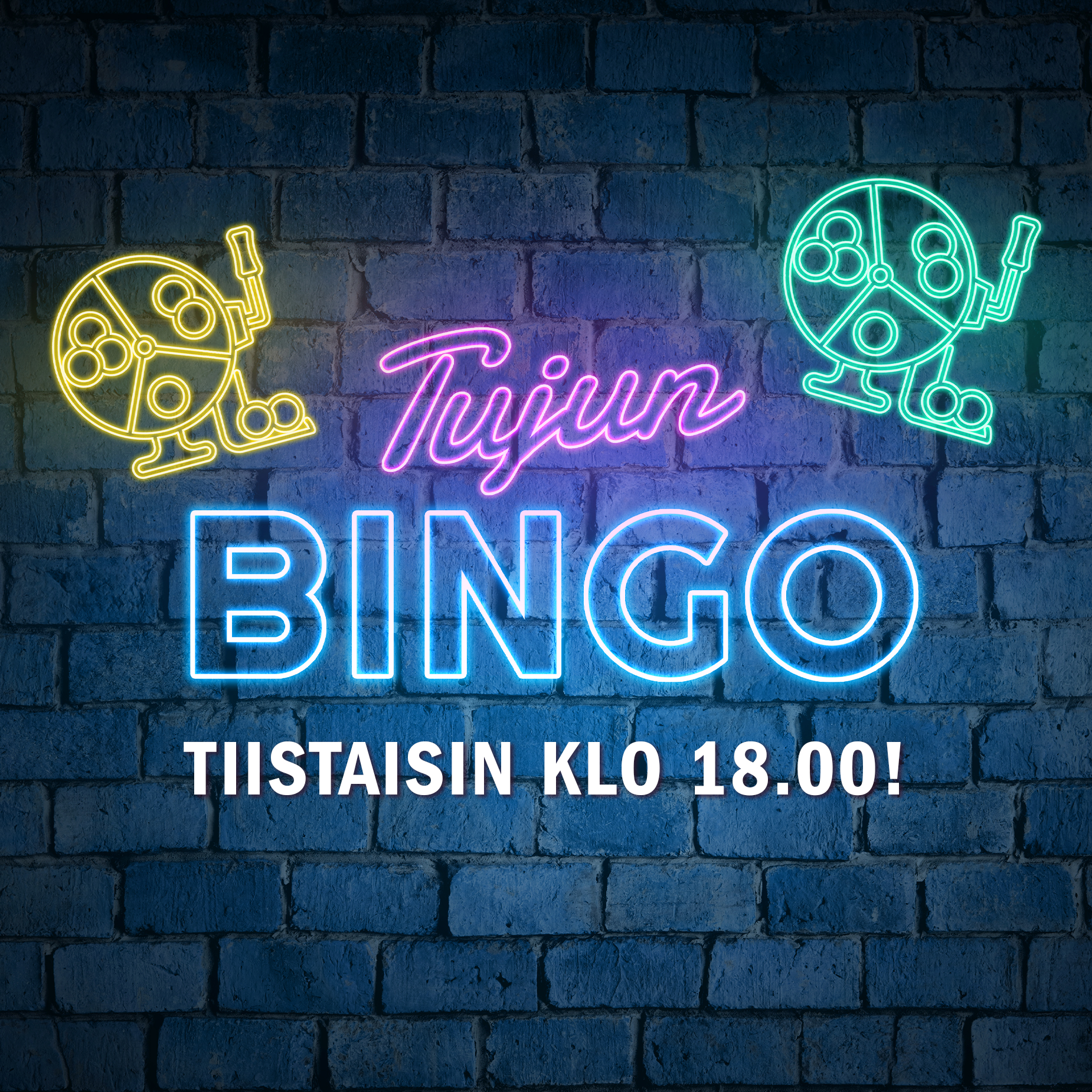 Jännittävät pallopelit jatkuvat tiistaisin!
**TUJUN BINGO TIISTAISIN KLO 18:00!**
Kesän jälkeen palaa tiistain touhuamisen, sillä Tuju Taproom järjestää tiistaisin pallopelejä koko kansalle.
Jos pallot pyörivät suunnitelmiesi mukaan, niin käynnistäsi tulee poikkeuksellisen hyvä! Palkintona hana- ja pizzalippuja sekä upeita muita palkintoja. Omnomnom!
Avaa siis äänesi ja huuda BINGO!