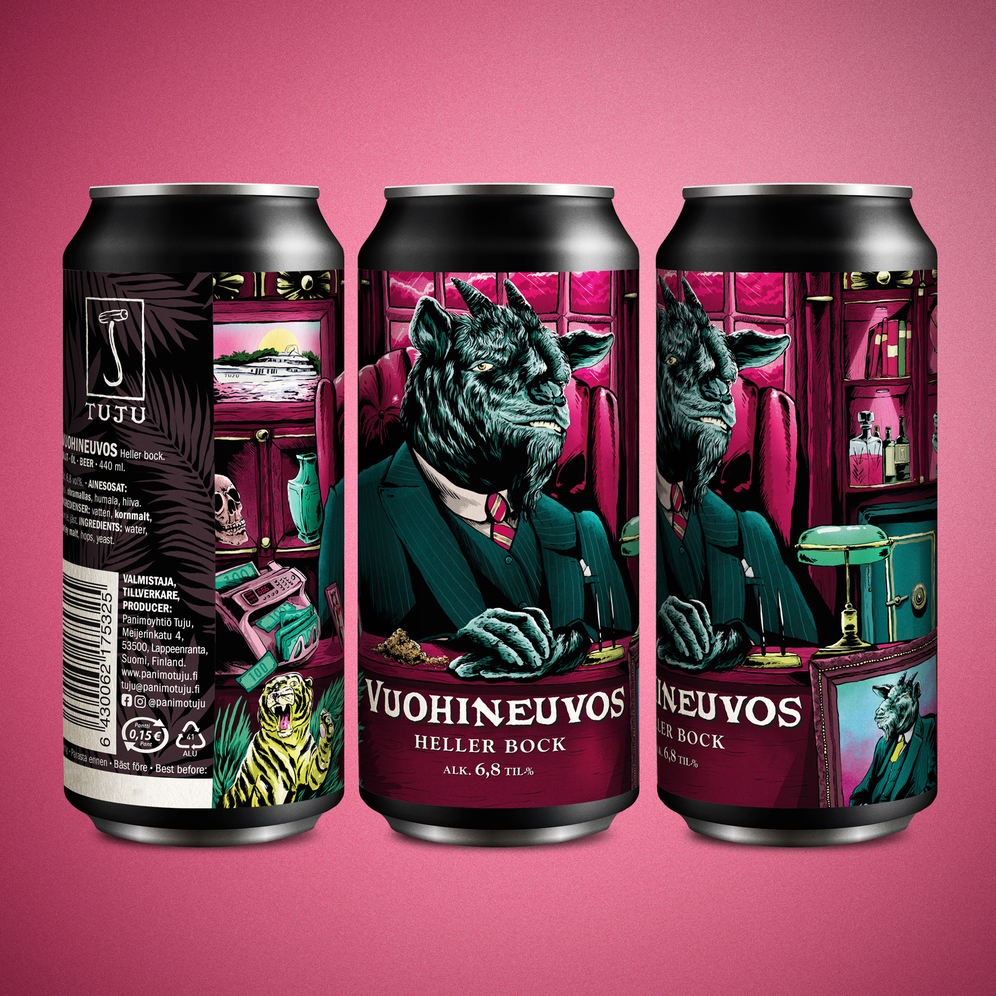 Sopivasti ennen joulua, "joulubocki"!🐐Vuohineuvos 6,8% | Heller Bock🐐Nyt kilisytellään! Tämä bocki ei saavu reellä, eikä liioin laskeudu savupiipuista.Kyseessä on Heller Bock. Vahva, runsas ja maltainen saksalaistyylinen pohjahiivaolut – voisi sanoa jopa saksalainen klassikko, ja tällaiseen Tujulaiset ovat taas sorkkansa työntäneet. Rungon maukas maltaisuus yhdistyy helppoon juotavuuteen ja raikkauteen, jonka pitkä käymisprosessi on mahdollistanut. Humalointi tulee miellyttävästi esiin, jolloin aikaiseksi saadaan raikas, täyteläisen maltainen, rapsakka ja askelissaan ketterä pohjahiivaolut.Saatavilla pukinkonttiin ja joulupöytään Tuju Taproomista ja kaupoista ja ravintoloista kautta maan! 🎁Vähittäismyyjät ja ravintolat:💌 tuju@panimotuju.fi