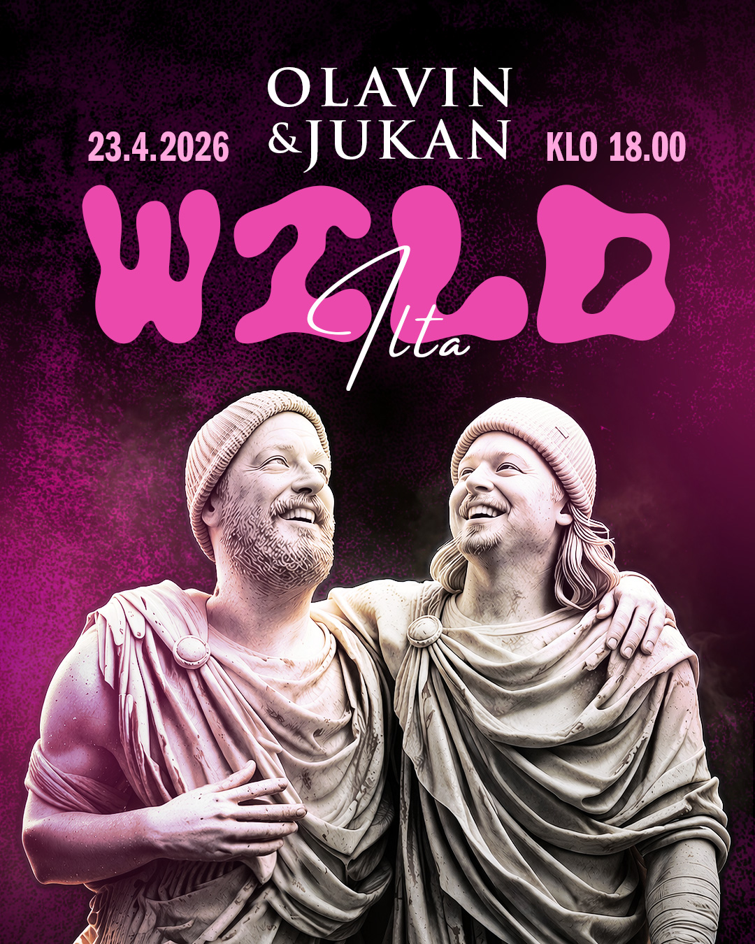 🍾Olavin ja Jukan Wild-ilta🍾Meno villiintyy torstaina 23.4.2026 klo 18:00, sillä kaksi papupataa, Olavi ja Jukka ottavat Tuju Taproomin haltuun.Ja ne otetaan haltuun villein ottein, sillä Olavi ja Jukka pyöräyttävät Wild -illan. No mitä hittoa se oikein tarkoittaa? No se tarkoittaa sitä hittoa, että maistelemme kohtalaisen harvinaisia villihiivaoluita, niin Tujun kellarista, Sodankylästä, kuin myös Tanskan ja Belgian tuomisia. Samalla Olavi ja Jukka antavat mietteitään happamista oluista, tuotantoprosesseista, panimoista ja vaikkapa olutmaailman kuninkuusluokasta, belgialaisista lambikeista. Laita kalenteriin merkintä 23.4. Klo 18:00. Apteekista kielen alle Rennie ja suunnaksi Tuju Taproom!Lippuja ei ole myynnissä. Maksat vain maisteluannoksista! Voit ilmoittaa itsesi ja kaverisi mukaan Tuju Taproomin tiskillä!📅 23.4.2026 klo 18:00📍 Tuju Taproom