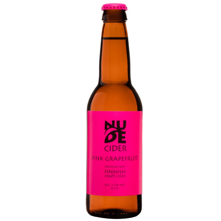 Pink Grapefruit 5,3 Nude Cider Panimoyhtiö Tuju