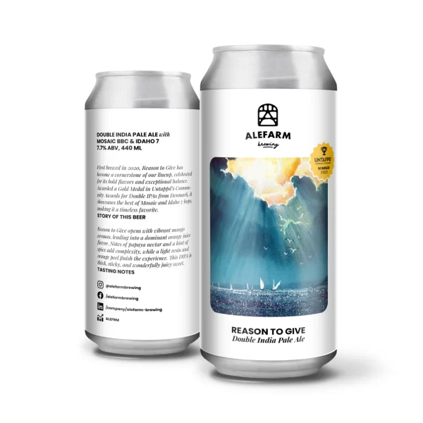 Alefarm Brewing (DK) - Reason To Give 8,0%