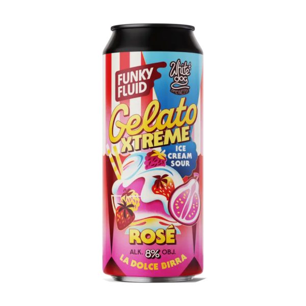 Funky Fluid (PL) x White Dog (NL) - Gelato XTREME: Rose 8,0%