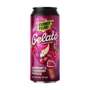 Funky Fluid (PL) - Gelato: Raspberry Strawberry Popsicle 5,5%