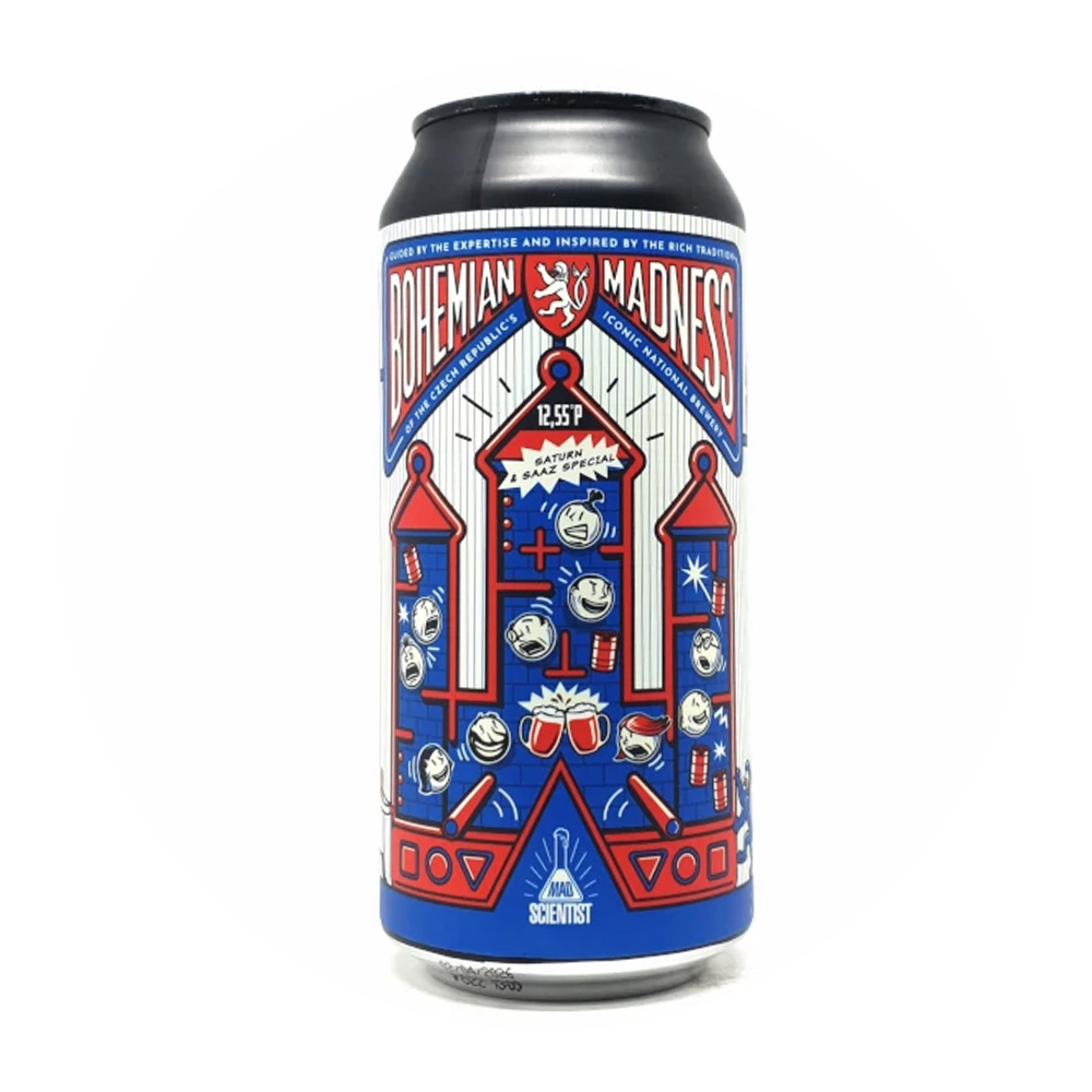 Mad Scientist x Radim Zvánovec (Budvar) - Bohemian Madness 4,9%