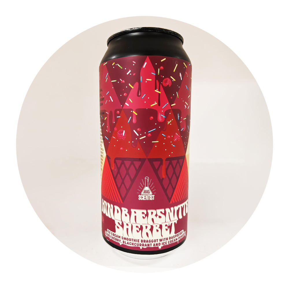 Mad Scientist (HUN) - Hindbærsnitte Sherbet 5,3%