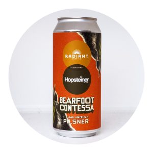Radiant Beer Co. (US) - Bearfoot Contessa 5,2% (collab w/ Hopsteiner)