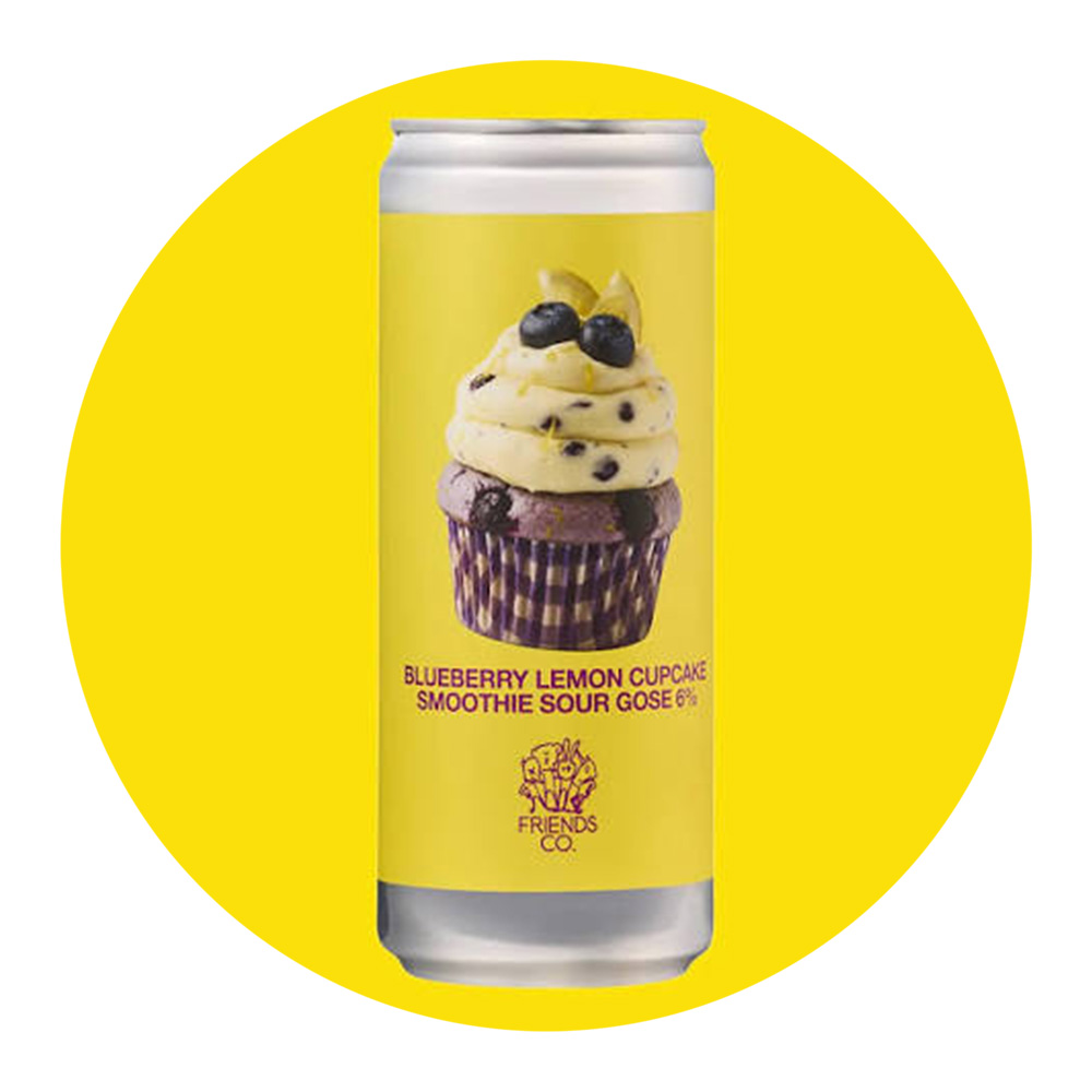 Friends Co. (SWE) - Blueberry Lemon Cupcake 6,0%